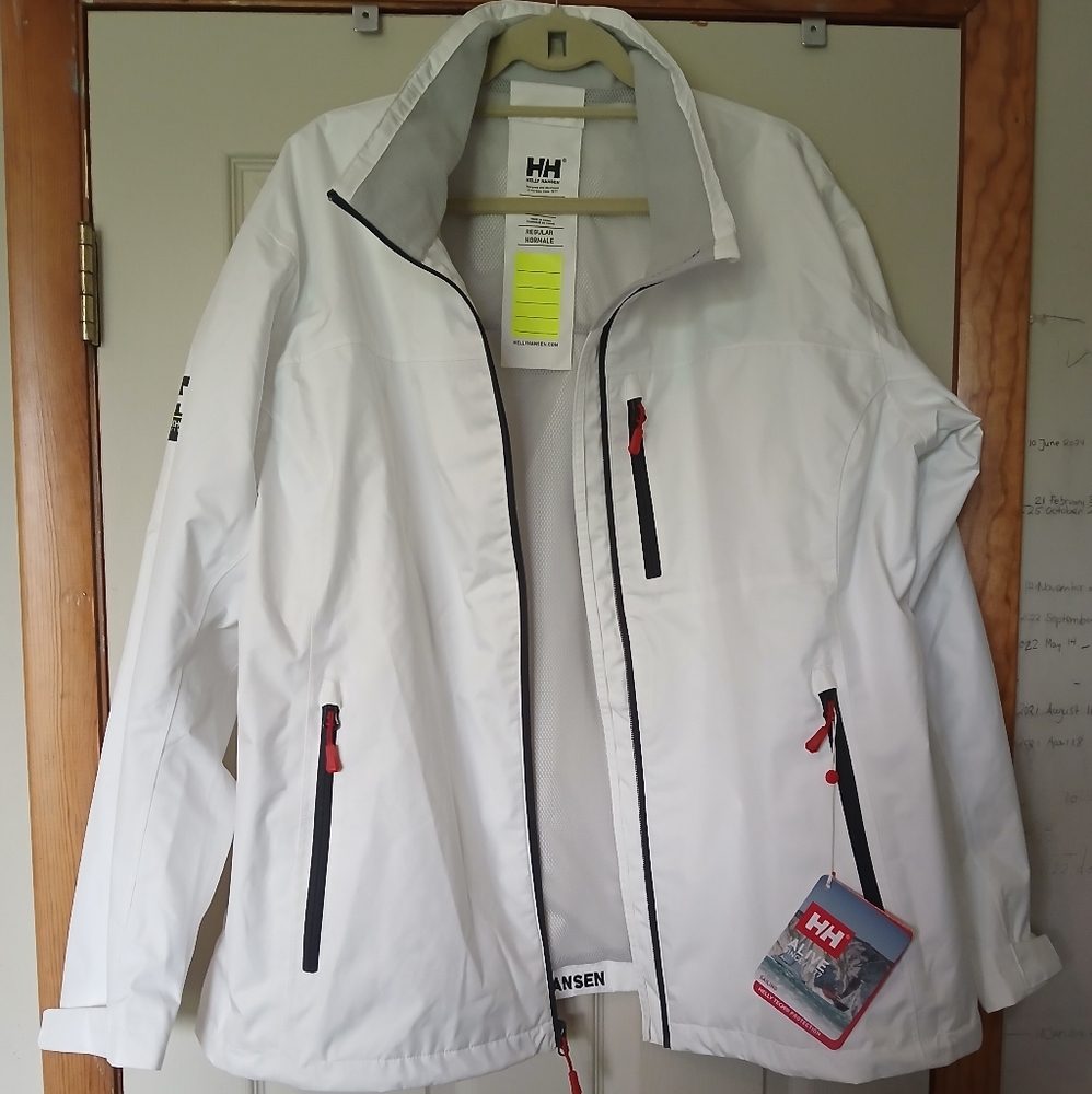 Helly Hansen Women's White Sailing Jacket